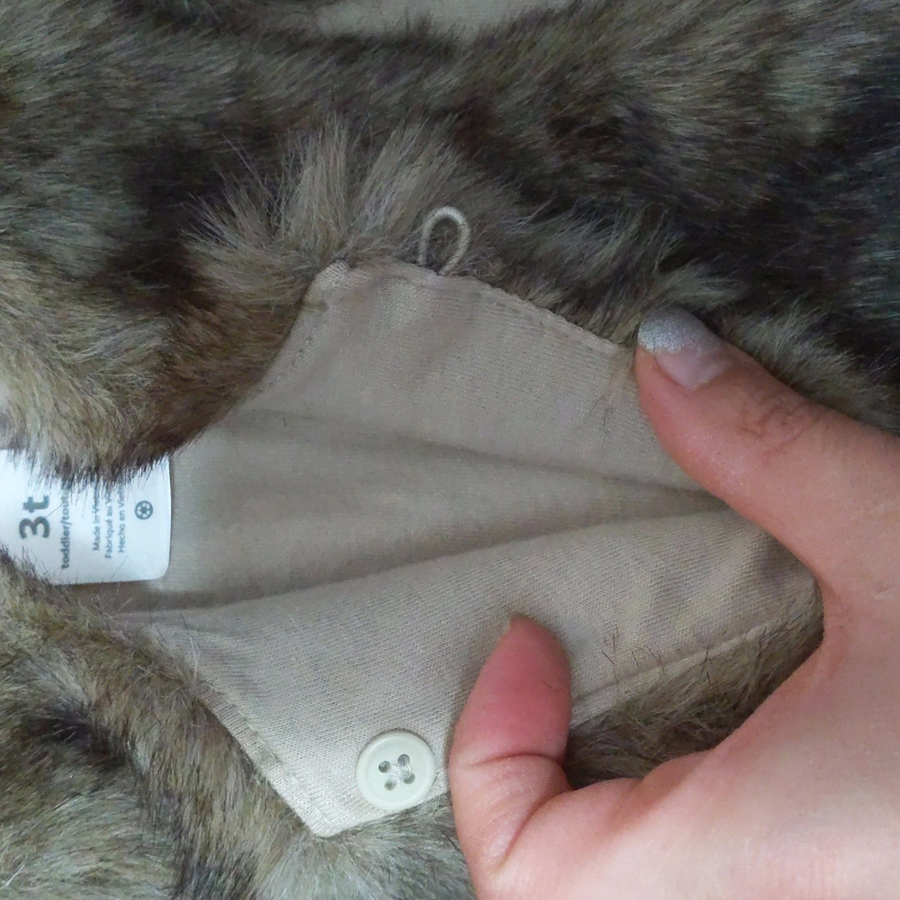 Baby fur vest - Picture 2 of 3